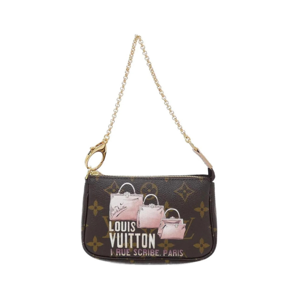 LOUIS VUITTON Brown Pouch